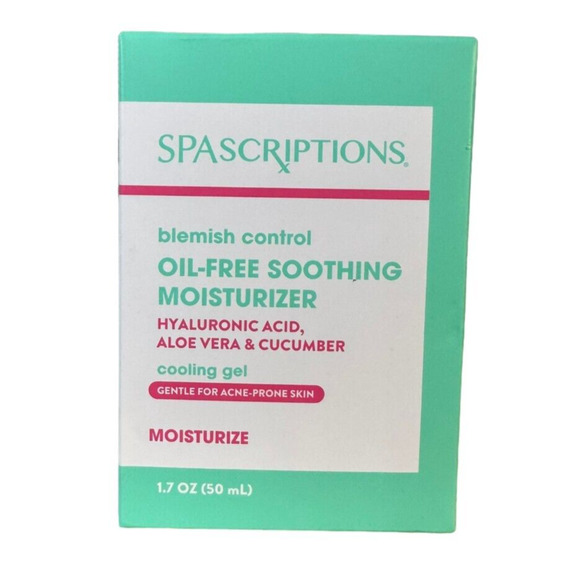 SPASCRIPTIONS Blemish control OIL-FREE SOOTHING MOISTURIZER w/ HYALURONIC ACID - Picture 1 of 4